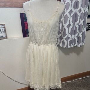 Hollister Ivory slip dress